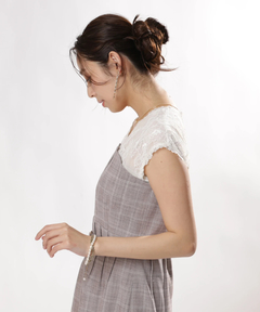 JUSGLITTY(ジャスグリッティー) |レースレイヤードワンピース