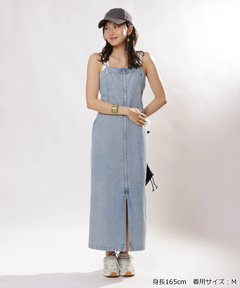 JUSGLITTY(ジャスグリッティー) |デニムキャミジャンスカ