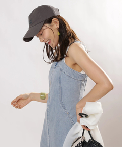 JUSGLITTY(ジャスグリッティー) |デニムキャミジャンスカ