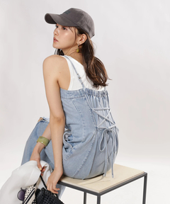 JUSGLITTY(ジャスグリッティー) |デニムキャミジャンスカ