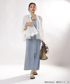 JUSGLITTY(ジャスグリッティー) |デニムキャミジャンスカ