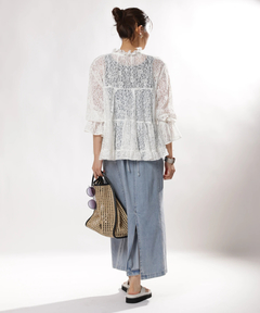 JUSGLITTY(ジャスグリッティー) |デニムキャミジャンスカ