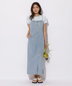 JUSGLITTY(ジャスグリッティー) |デニムキャミジャンスカ