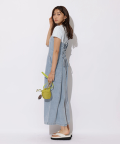 JUSGLITTY(ジャスグリッティー) |デニムキャミジャンスカ