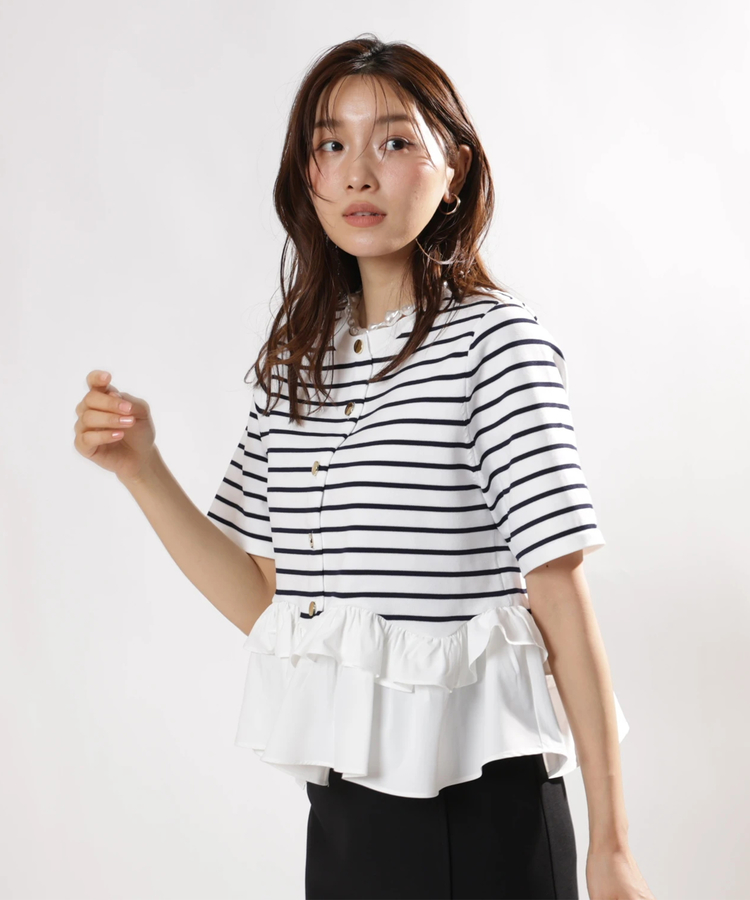 店舗限定》ペプラムカーデ | カーデ | JUSGLITTY（ジャスグリッティー