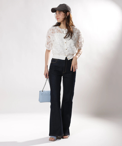 JUSGLITTY(ジャスグリッティー) |レースブーケカーディガン