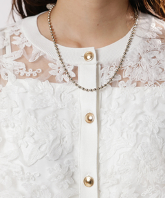 JUSGLITTY(ジャスグリッティー) |レースブーケカーディガン