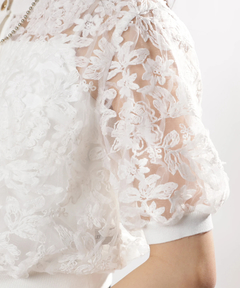 JUSGLITTY(ジャスグリッティー) |レースブーケカーディガン