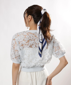 JUSGLITTY(ジャスグリッティー) |レースブーケカーディガン