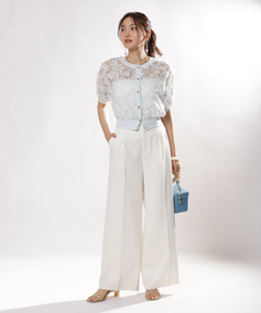 JUSGLITTY(ジャスグリッティー) |レースブーケカーディガン