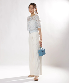 JUSGLITTY(ジャスグリッティー) |レースブーケカーディガン