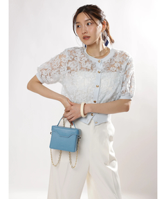 JUSGLITTY(ジャスグリッティー) |レースブーケカーディガン