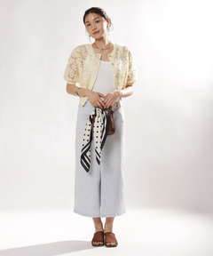 JUSGLITTY(ジャスグリッティー) |レースブーケカーディガン