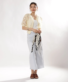 JUSGLITTY(ジャスグリッティー) |レースブーケカーディガン