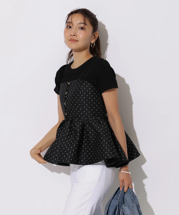 ジャスグリッティ JUSGLITTY トップス ロゴTシャツ（Tシャツ/カットソー）｜JUSGLITTY（ジャスグリッティー