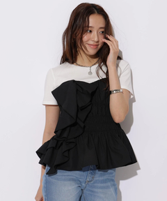 Tシャツ・カットソー 黒 商品一覧（レディース） │【公式通販】Arpege