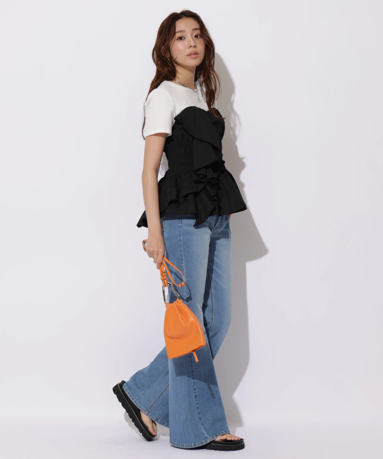 ビスチェカットチュニック | Tシャツ・カットソー | JUSGLITTY（ジャス