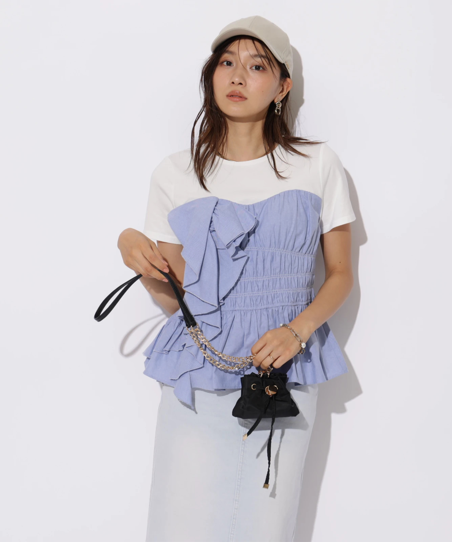 ビスチェカットチュニック | Tシャツ・カットソー | JUSGLITTY（ジャス