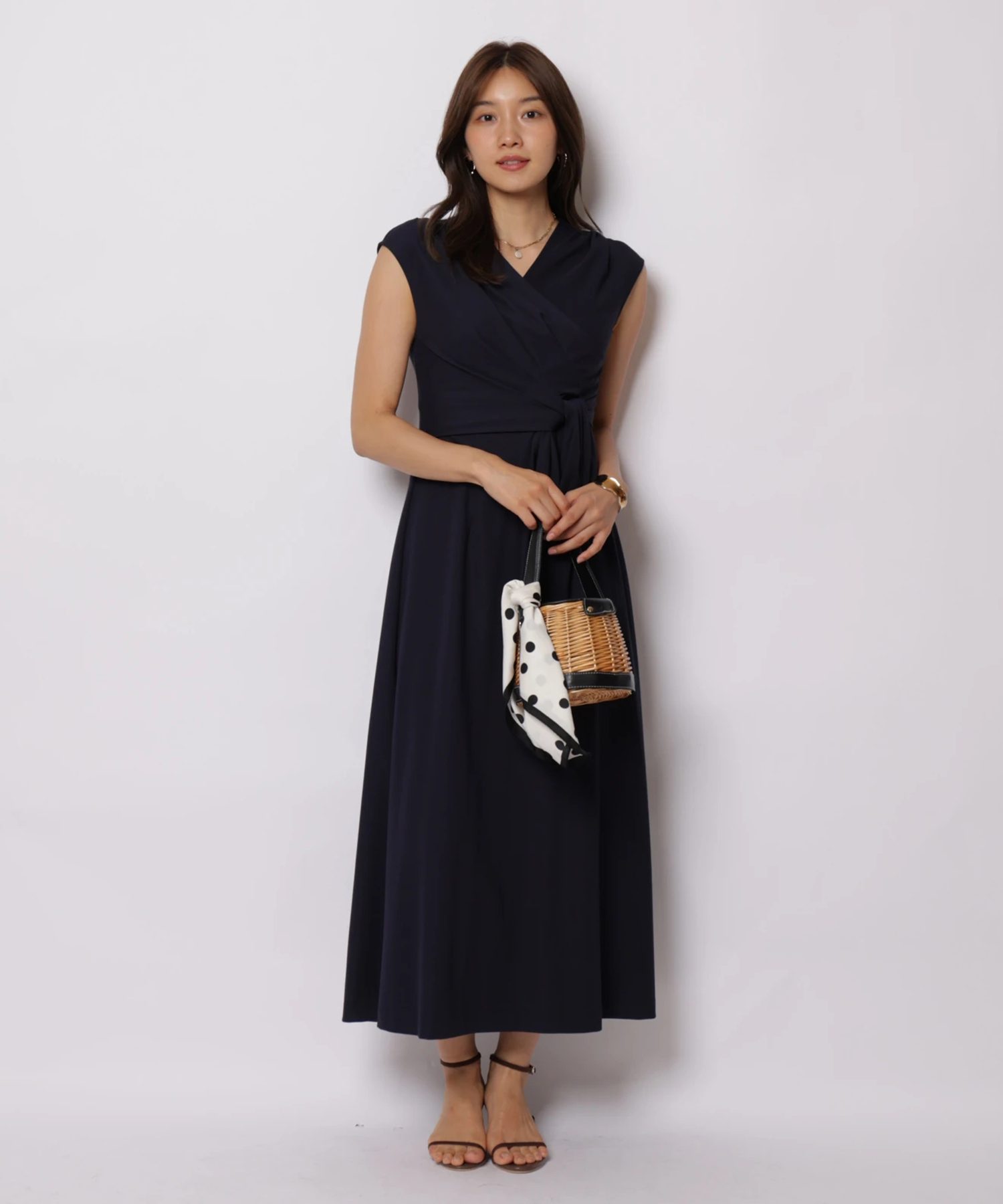 カシュクールカットナローワンピース | ワンピース | JUSGLITTY