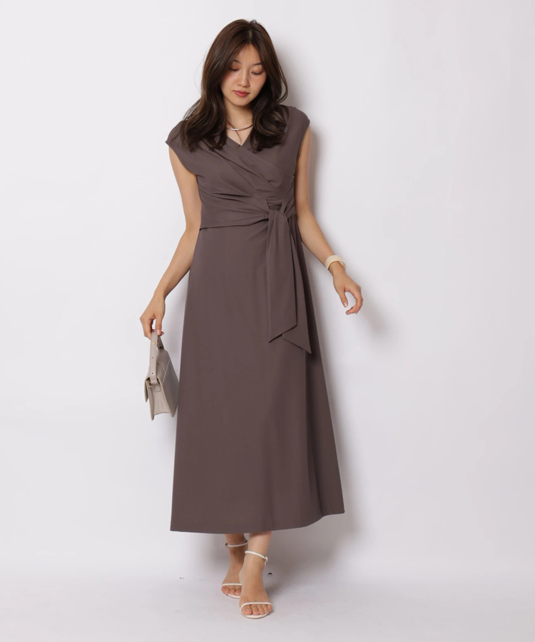 カシュクールカットナローワンピース | ワンピース | JUSGLITTY