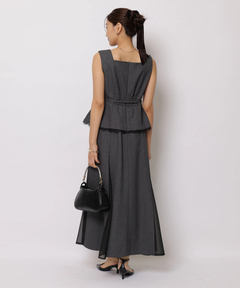 JUSGLITTY(ジャスグリッティー) |ジレライクナローワンピース