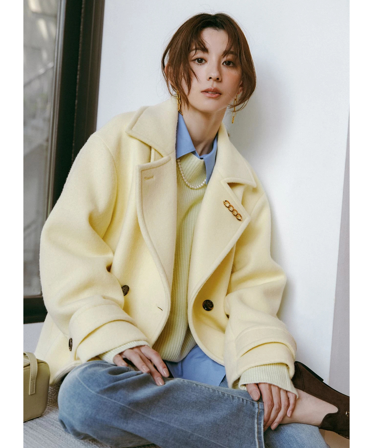 3WAYカラーショートPコート | コート | JUSGLITTY（ジャスグリッティー