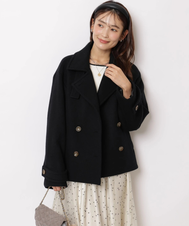 3WAYカラーショートPコート | コート | JUSGLITTY（ジャスグリッティー