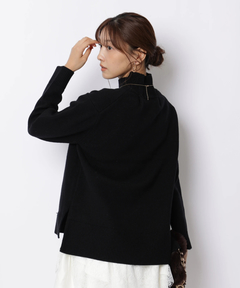 JUSGLITTY(ジャスグリッティー) |ハイネックニット×ティアードワンピースSET