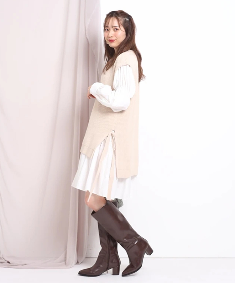 ニットベストシャツワンピースset ワンピース Rirandture リランドチュール 公式通販 Arpege Story アルページュストーリー