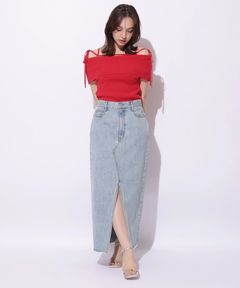 Rirandture(リランドチュール) |スリットデニムスカート