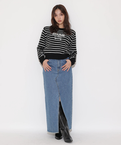 Rirandture(リランドチュール) |スリットデニムスカート