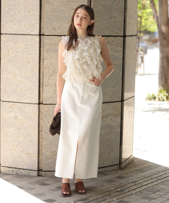 Rirandture(リランドチュール) |スリットデニムスカート