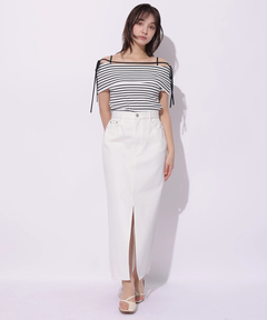 Rirandture(リランドチュール) |スリットデニムスカート