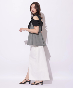 Rirandture(リランドチュール) |スリットデニムスカート