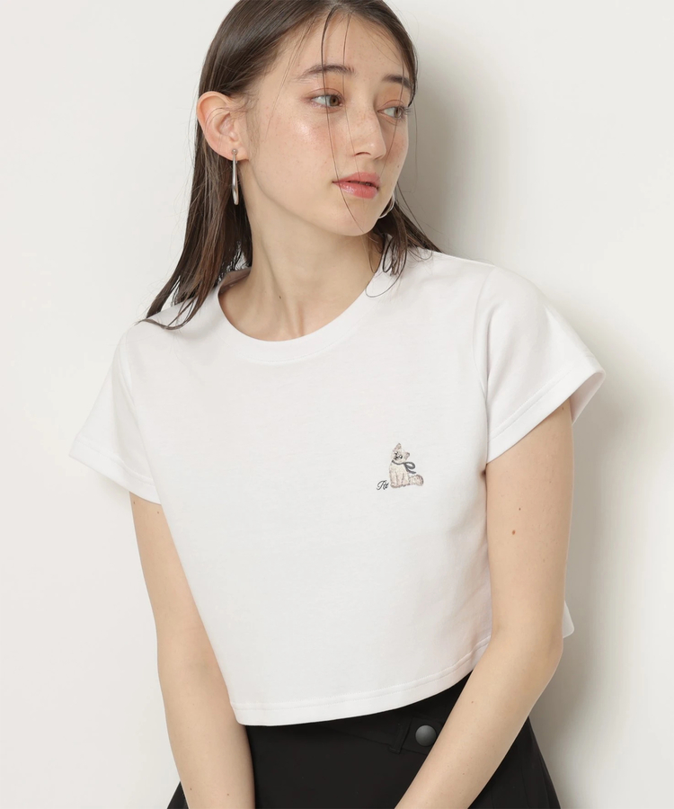 Cat刺繍Tシャツ | Tシャツ・カットソー | Rirandture（リランド 