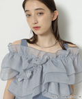 Rirandture❤︎大人可愛いワンショルニット2wayワンピース Rirandture❤︎大人可愛いワンショルニット2wayワンピース