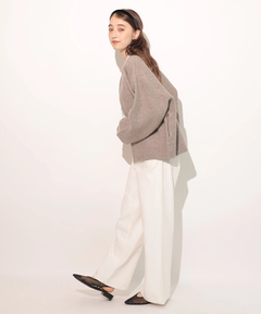 Rirandture(リランドチュール) |パール釦コクーンニットジャケット