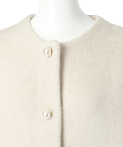Rirandture(リランドチュール) |パール釦コクーンニットジャケット