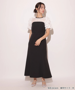 Rirandture(リランドチュール) |フリルスリーブコルセットワンピース