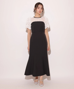 Rirandture(リランドチュール) |フリルスリーブコルセットワンピース