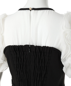 Rirandture(リランドチュール) |フリルスリーブコルセットワンピース