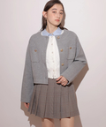 ダブルウエストプリーツミニスコート | スカート | Rirandture