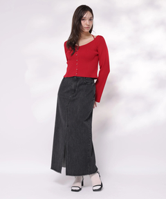 Rirandture(リランドチュール) |スリットデニムスカート