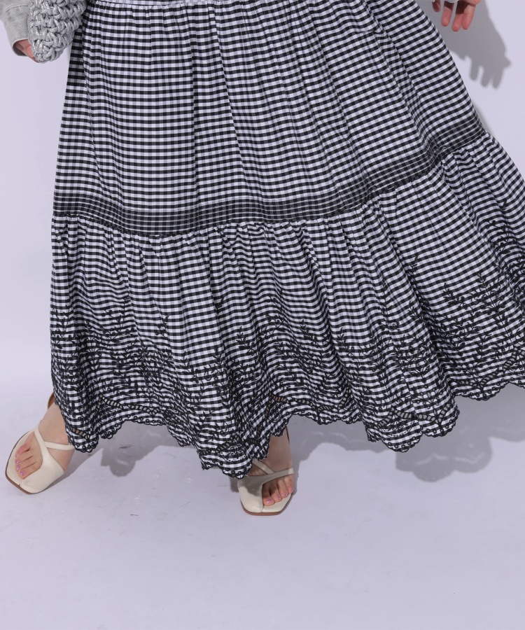 カットワーク刺繍スカート | スカート | Rirandture（リランドチュール  