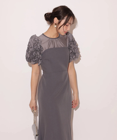 Rirandture(リランドチュール) |フリルスリーブコルセットワンピース