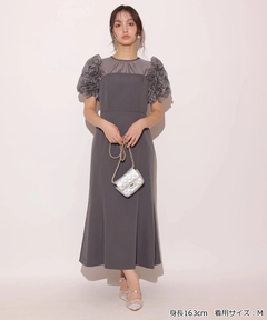 Rirandture(リランドチュール) |フリルスリーブコルセットワンピース