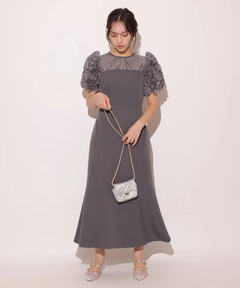 Rirandture(リランドチュール) |フリルスリーブコルセットワンピース