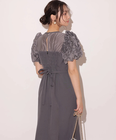 Rirandture(リランドチュール) |フリルスリーブコルセットワンピース