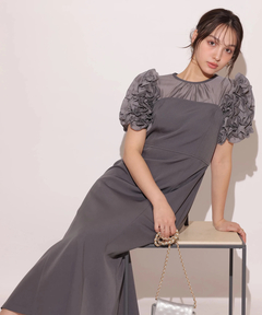 Rirandture(リランドチュール) |フリルスリーブコルセットワンピース