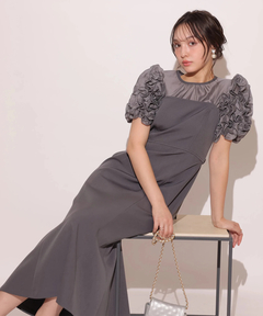 Rirandture(リランドチュール) |フリルスリーブコルセットワンピース